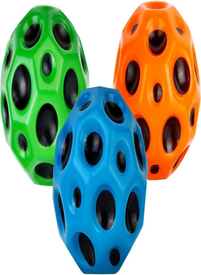 DMDENT Moon Space Bouncy, Super High Bouncing Ball, Outdoor Indoor Picnic, Sports Ball for Children Kids Adults toyball (Random Coloour) Rubber, Softball (Pack of 1) - Image 3